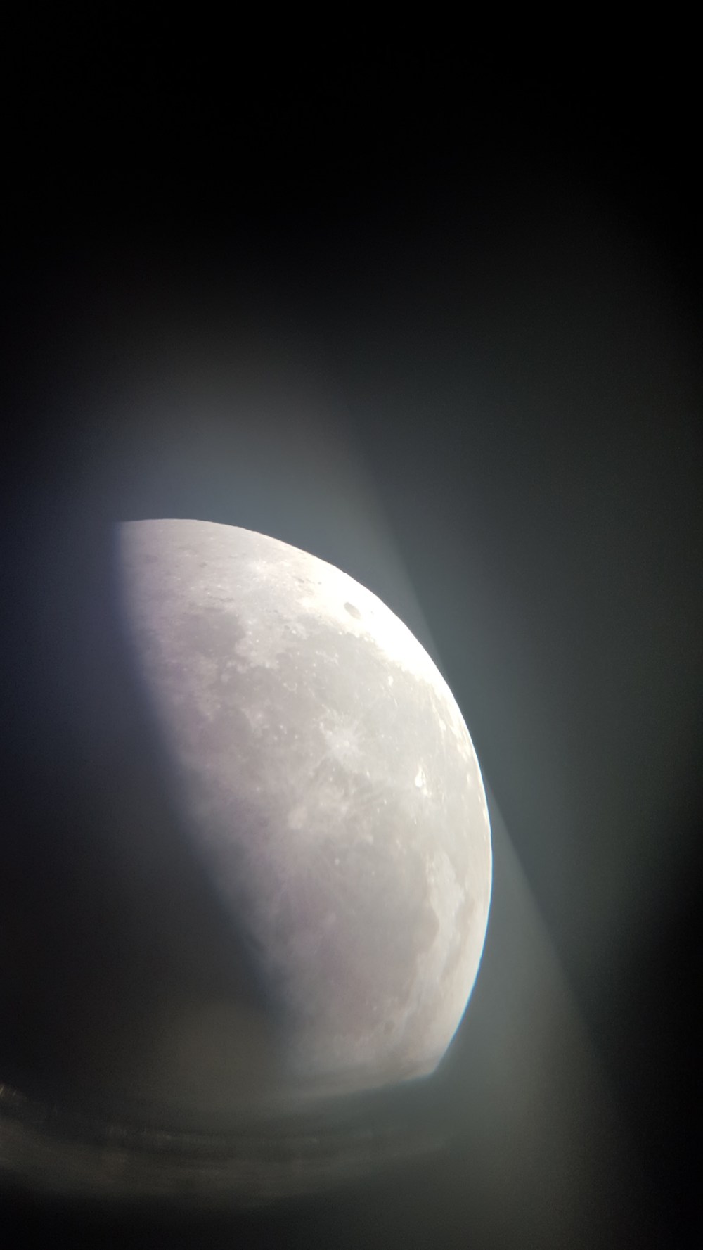 Luna desde Cañadas del Teide